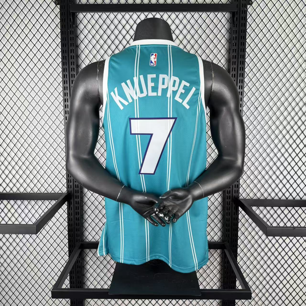 Men Charlotte Hornets #7 Knueppel green 2026 NBA jersey 0906001->boston red sox->MLB Jersey